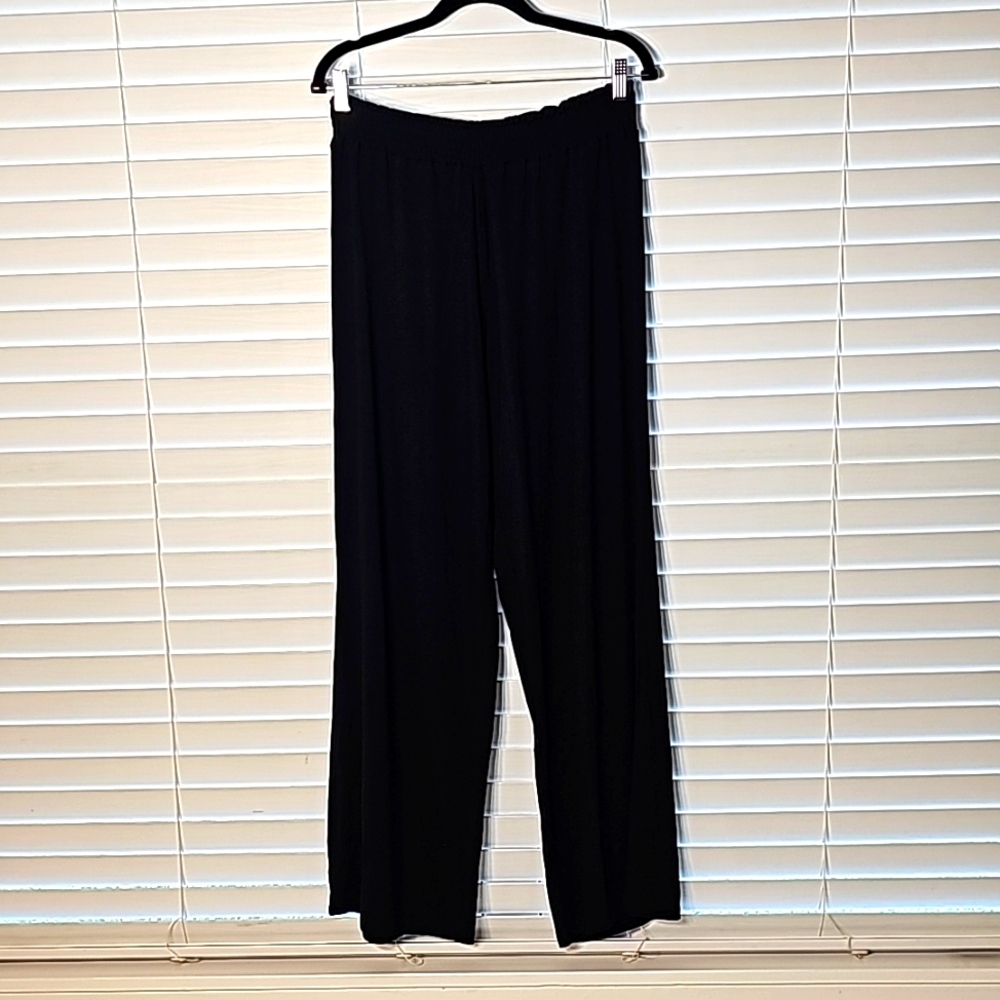 Swimsuits For All Beach Cover-Up Pants Black Size 10/12 NWT